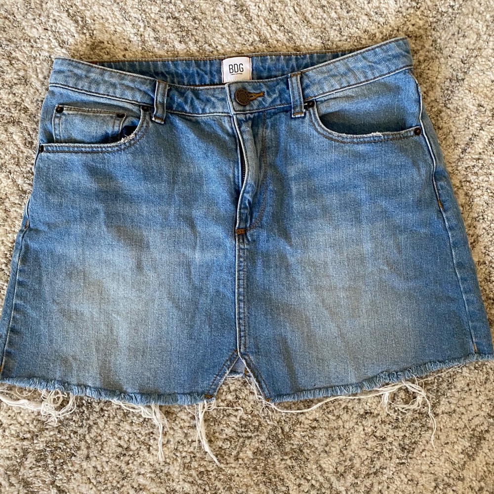 Jean skirt